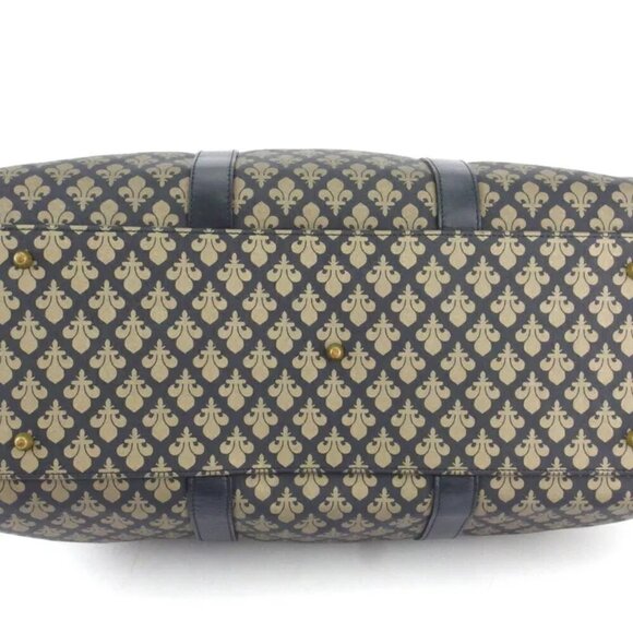 PATRICK COX Boston bag Kings Pattern PVC ?~ synthetic leather Authentic C3939 - Picture 5 of 9